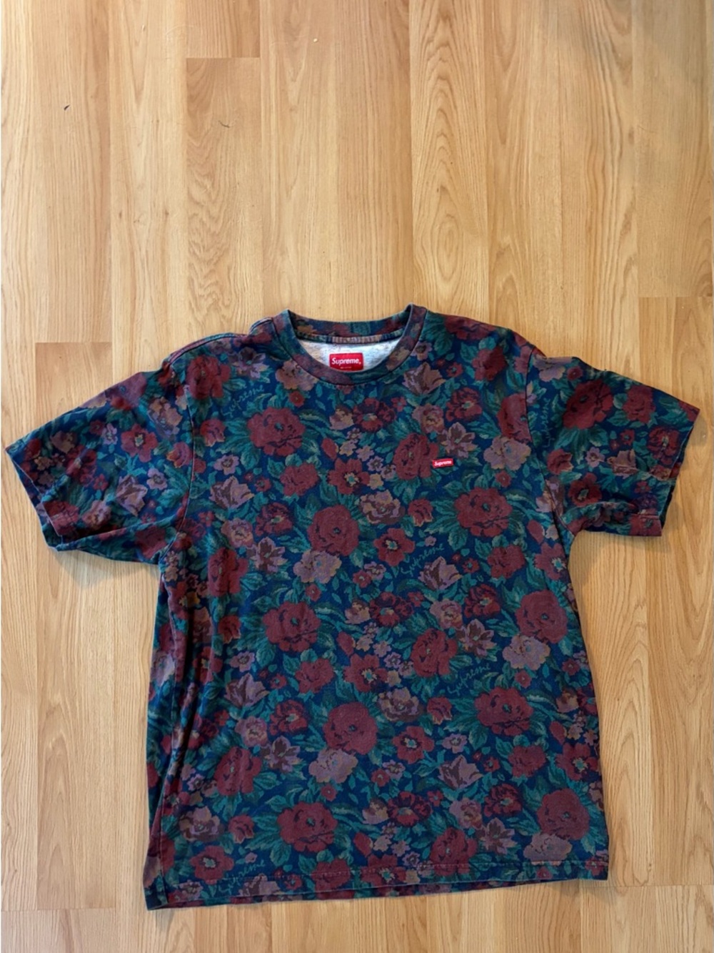 FW20 Supreme Small Box Digi Floral Tee
